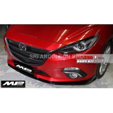 Mazda 3 BM 14-16 MZ Style Front Lip